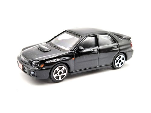 Subaru Impreza STI -  Bburago - 1:43 - fényes fekete