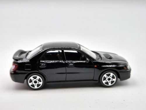 Subaru Impreza STI -  Bburago - 1:43 - fényes fekete