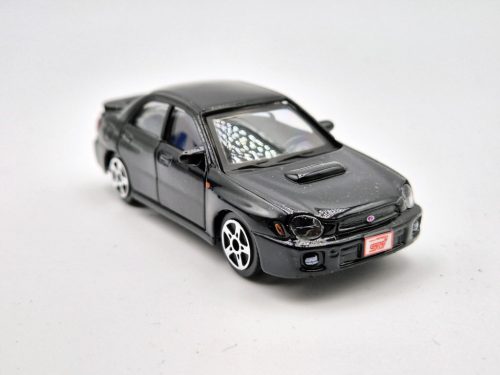 Subaru Impreza STI -  Bburago - 1:43 - fényes fekete