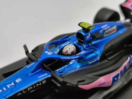 Renault Alpine A523 BWT Racing F1 #10 (2023) - Pierre Gasly - PILÓTÁVAL - Bburago - 1:43