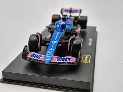 Renault Alpine A523 BWT Racing F1 #10 (2023) - Pierre Gasly - PILÓTÁVAL - Bburago - 1:43