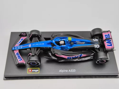 Renault Alpine A523 BWT Racing F1 #10 (2023) - Pierre Gasly - PILÓTÁVAL - Bburago - 1:43