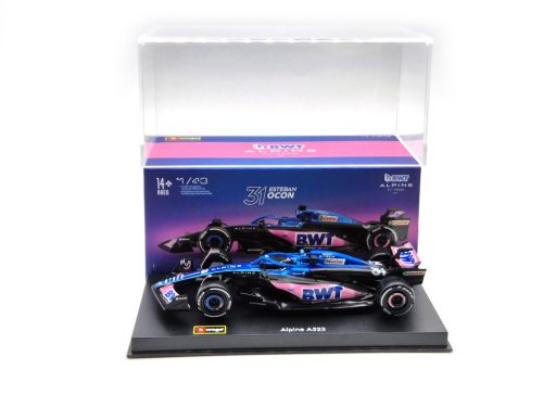Renault Alpine A523 BWT Racing F1 #31 (2023) - Esteban Ocon - PILÓTÁVAL - Bburago - 1:43