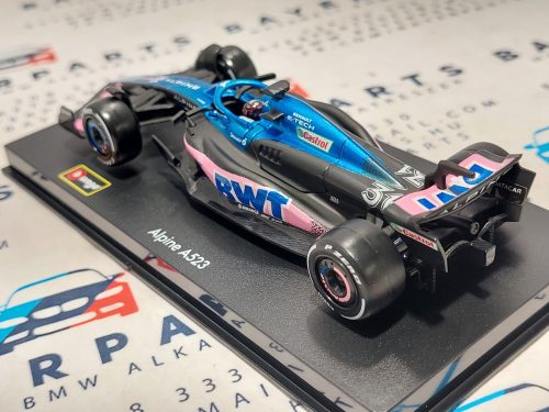 Renault Alpine A523 BWT Racing F1 #31 (2023) - Esteban Ocon - PILÓTÁVAL - Bburago - 1:43