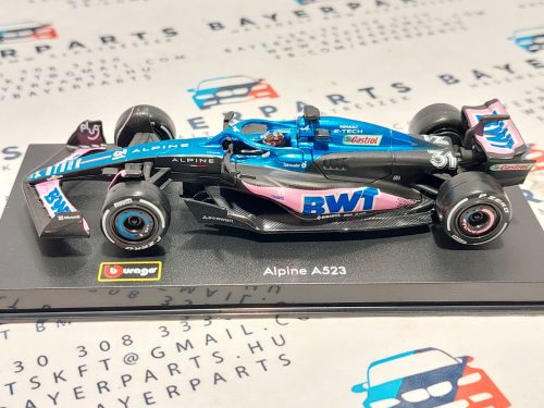 Renault Alpine A523 BWT Racing F1 #31 (2023) - Esteban Ocon - PILÓTÁVAL - Bburago - 1:43