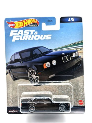 Hot Wheels Premium Fast and Furious - Halálos iramban 4/5 - BMW E34 M5 (1991) - Hot Wheels - 1:64