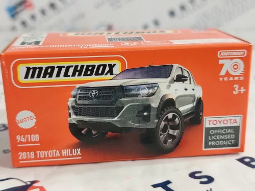 Toyota Hilux (2018) - 94/100 - Matchbox - 1:64