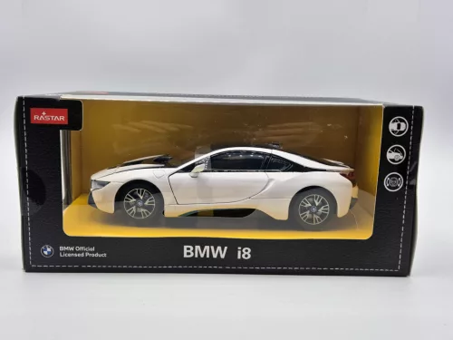 BMW i8 (2015) - fehér - Rastar - 1:24