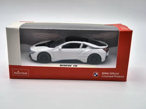 BMW i8 (2015) - fehér - Rastar - 1:43