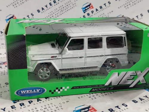 Mercedes Benz G osztály (2009) - fehér - Welly - 1:24