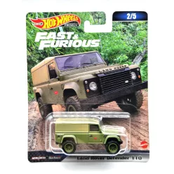   Hot Wheels Premium - Fast and Furious - Halálos iramban 2/5 - Land Rover Defender 110 - Hot Wheels - 1:64