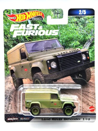 Hot Wheels Premium - Fast and Furious - Halálos iramban 2/5 - Land Rover Defender 110 - Hot Wheels - 1:64