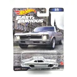   Hot Wheels Premium - Fast and Furious - Halálos iramban 3/5 - Chevrolet Chevy Nova SS (1970) - Hot Wheels - 1:64