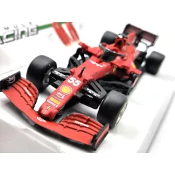   Ferrari SF21 Team Scuderia F1 #55 (2021) - Carlos Sainz -  Bburago - 1:43