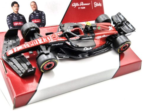 Alfa Romeo C43 Team Stake F1 #24 (2023) - Guanyu Zhou -  Bburago - 1:43