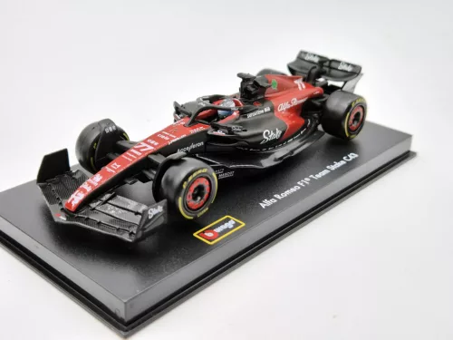 Alfa Romeo C43 Team Stake F1 #77 (2023) - Valtteri Bottas - PILÓTÁVAL -  Bburago - 1:43