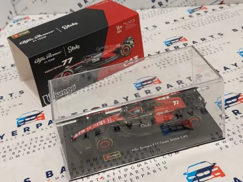 Alfa Romeo C43 Team Stake F1 #77 (2023) - Valtteri Bottas - PILÓTÁVAL -  Bburago - 1:43