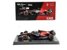 Alfa Romeo C43 Team Stake F1 #24 (2023) - Guanyu Zhou - PILÓTÁVAL -  Bburago - 1:43