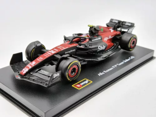 Alfa Romeo C43 Team Stake F1 #24 (2023) - Guanyu Zhou - PILÓTÁVAL -  Bburago - 1:43