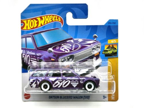 HW Wagons - 2023 235/250 - Datsun Bluebird wagon (510) -  Hot Wheels - 1:64