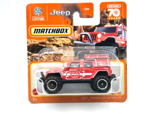 Jeep Wrangler Superlift - 42/100 - bliszteres -  Matchbox - 1:64