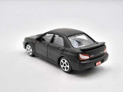 Subaru Impreza STI -  Bburago - 1:43 - matt fekete