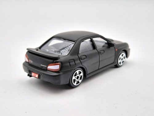 Subaru Impreza STI -  Bburago - 1:43 - matt fekete