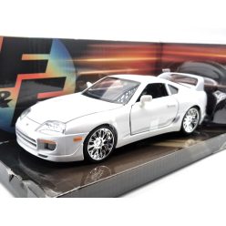   Brian's Toyota Supra (1995) - Fast & Furious - Halálos Iramban 1:24 1/24 modellautó modell autó