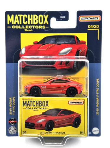 Matchbox Collectors - 2022 - 04/20 - Jaguar F-Type Coupe (2015) -  Matchbox - 1:64