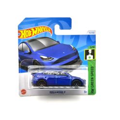   HW Green Speed - 2024 15/250 - Tesla Model Y -  Hot Wheels - 1:64