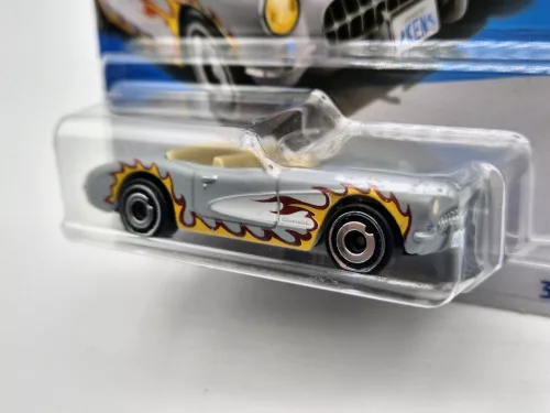 HW Screen Time - 2024 29/250 - 1956 Corvette -  Hot Wheels - 1:64