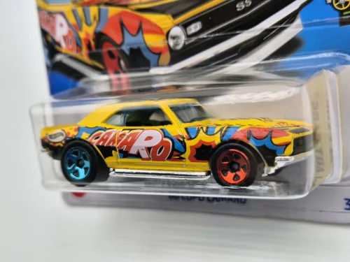 HW Art Cars - 2023 63/250 - '68 Copo Camaro -  Hot Wheels - 1:64