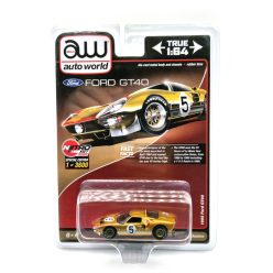 Ford GT40 #5 (1966) - arany -  Auto World - 1:64
