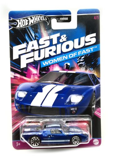 Hot Wheels Fast and Furious - Women of Fast - Halálos iramban 4/5 - Ford GT40 -  Hot Wheels - 1:64