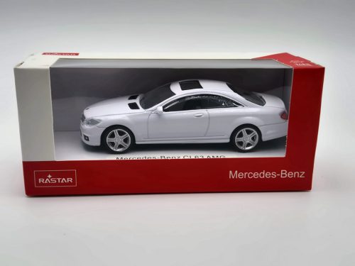 Mercedes Benz CL63 AMG - fehér -  Rastar - 1:43