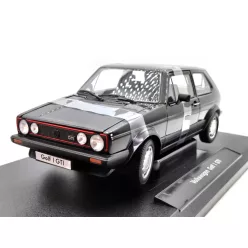 Volkswagen VW Golf Gti - fekete -  Welly - 1:18