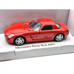Mercedes Benz SLS AMG - piros -  Rastar - 1:43