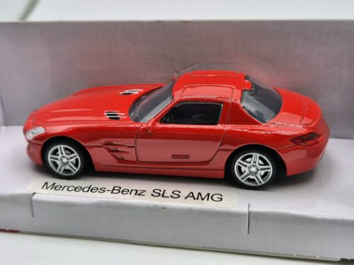 Mercedes Benz SLS AMG - piros -  Rastar - 1:43