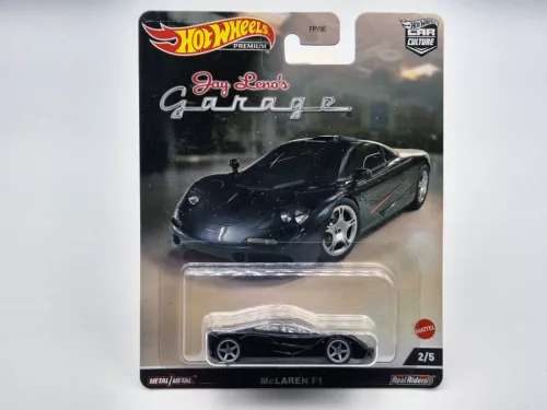 Hot Wheels Premium - Jay Leno's Garage - McLaren F1 -  Hot Wheels - 1:64