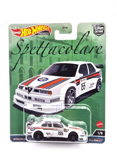 Hot Wheels Premium - Spettacolare - Alfa Romeo 155 V6 Ti Martini #155 -  Hot Wheels - 1:64
