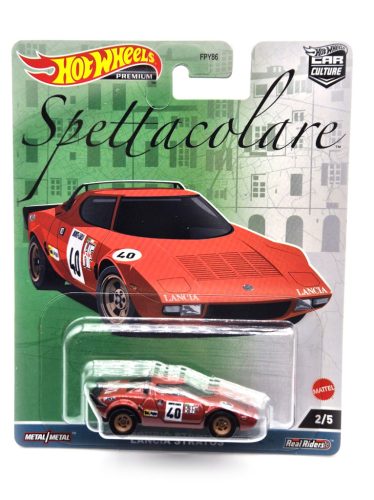 Hot Wheels Premium - Spettacolare - Lancia Stratos #40 -  Hot Wheels - 1:64
