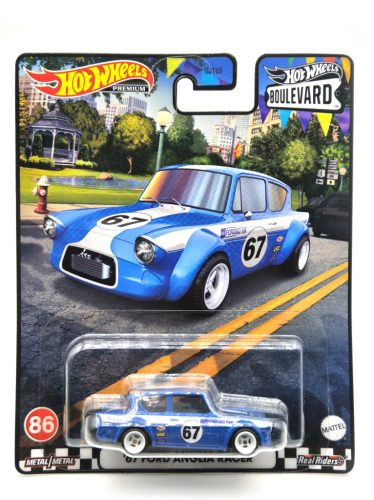 Hot Wheels Premium - Boulevard - Ford Anglia Modified (1962) -  Hot Wheels - 1:64