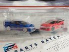Hot Wheels Premium - Duo Pack - Mitsubishi Eclipse (1995) - Mitsubishi Lancer Evo VI -  Hot Wheels - 1:64