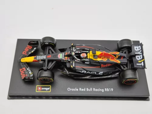 Red Bull RB19 Team Oracle F1 #1 (2023) - Max Verstappen - PILÓTÁVAL -  BBurago - 1:43