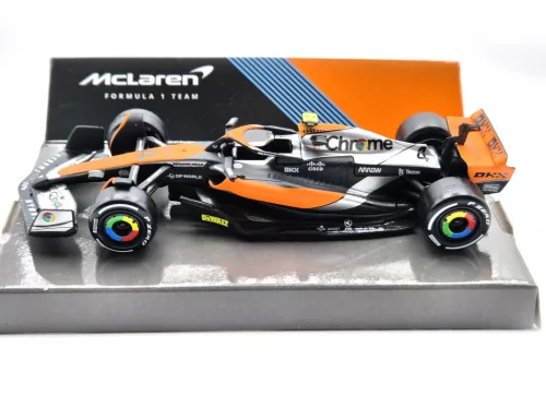 McLaren MCL60 F1 #4 (2023) - British GP 2nd - Lando Norris -  BBurago - 1:43