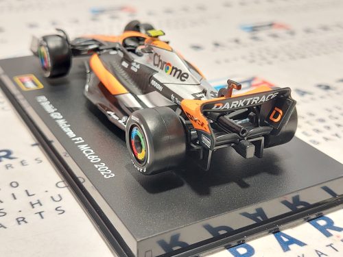 McLaren MCL60 F1 #4 (2023) - British GP 2nd - Lando Norris - PILÓTÁVAL -  BBurago - 1:43