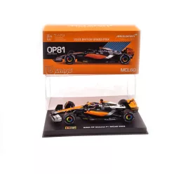   McLaren MCL60 F1 #81 (2023) - British GP 4th - Oscar Piastri - PILÓTÁVAL -  BBurago - 1:43