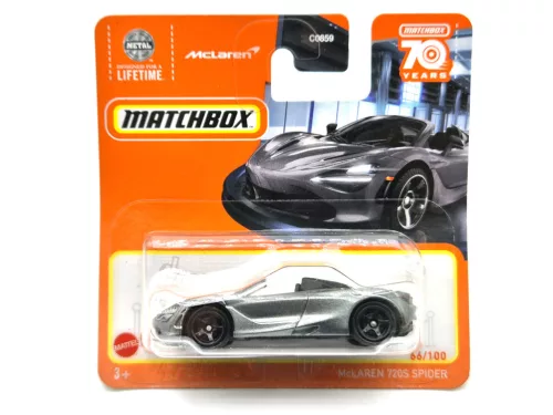 McLaren 720S Spider - 2023 66/100 - bliszteres -  Matchbox - 1:64