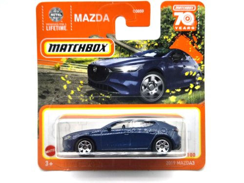 Mazda3 Mazda 3 (2019) - 2023 50/100 - bliszteres -  Matchbox - 1:64
