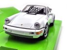 Porsche 964 turbo (2009) - fehér -  Welly - 1:24